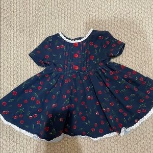 SweetHoney kids cherry dress